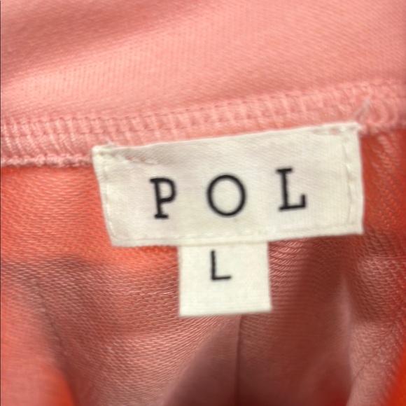 POL Peach Star Patchwork Sweatshirt, NEW - Picture 2 of 5